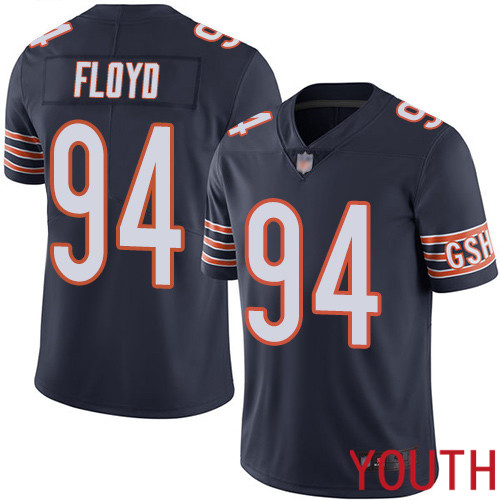 Chicago Bears Limited Navy Blue Youth Leonard Floyd Home Jersey NFL Football #94 Vapor Untouchable